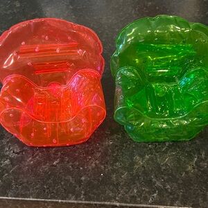 Vintage inflatable Barbie chairs